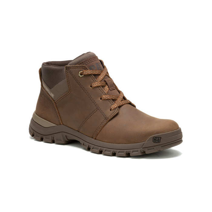 Threshold Chukka Mens Leather Boot Mushroom CAT Footwear