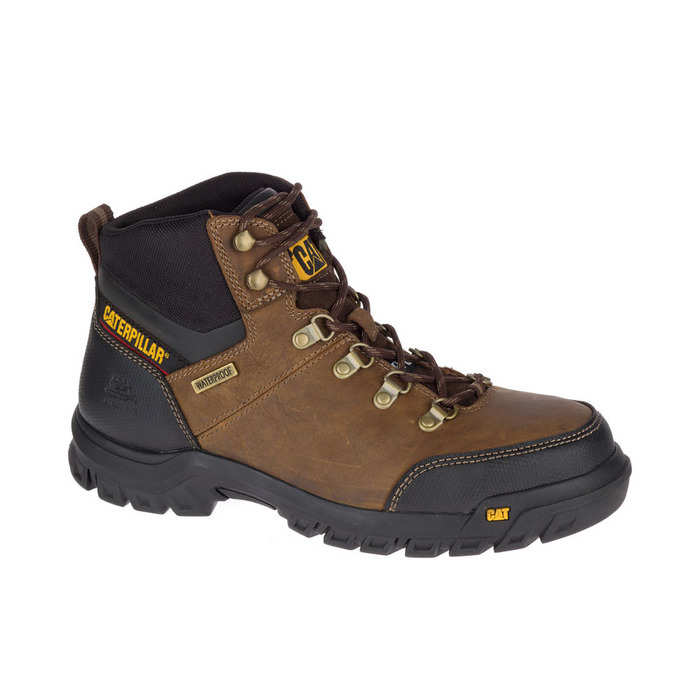 Framework Steel Toe Safety Boot Real Brown CAT Footwear