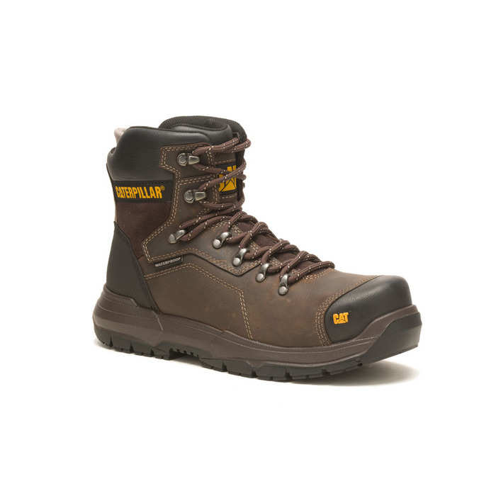 Diagnostic 2.0 st s3 wr hro sr en steel toe Dark coffee Cs mens CAT Footwear