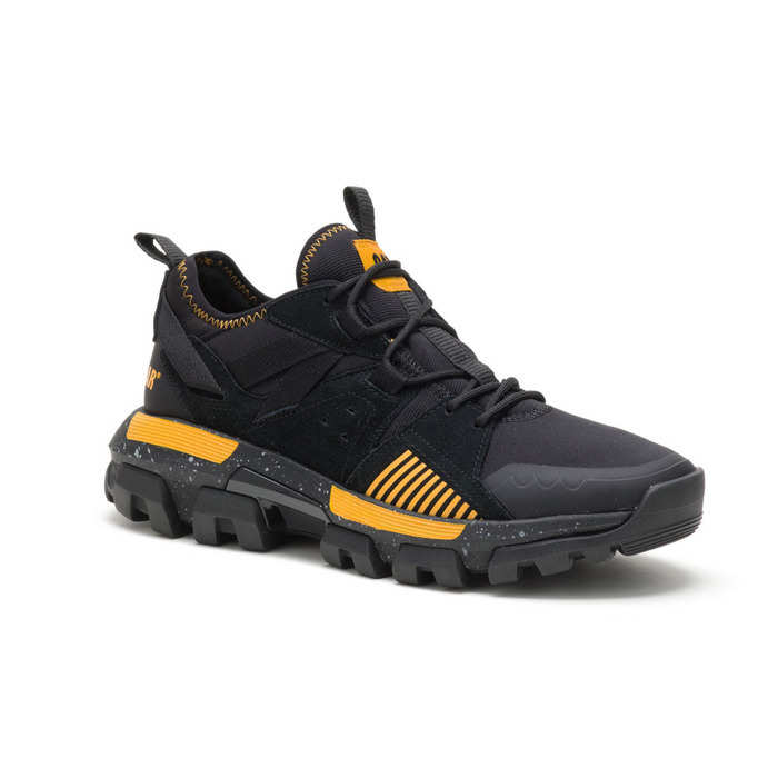 CAT FOOTWEAR RAIDER SPORT SNEAKER BLACK CAT YELLOW