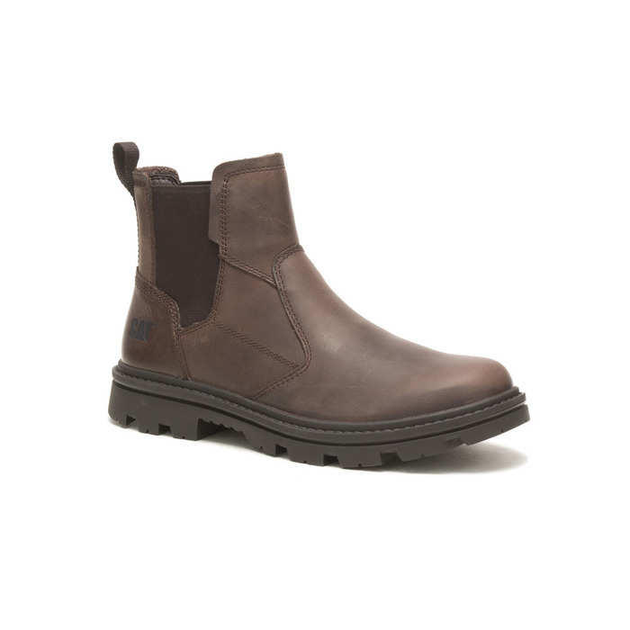 Practitioner Coffee Bean Mens Chelsea Boot CAT Footwear