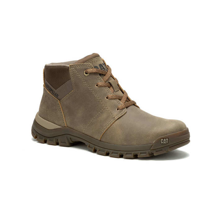 Threshold Chukka Mens Leather Boot Beaned CAT Footwear